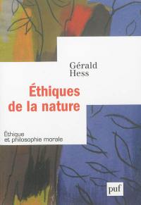 Ethiques de la nature