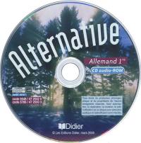 Alternative, allemand 1re : CD audio-ROM