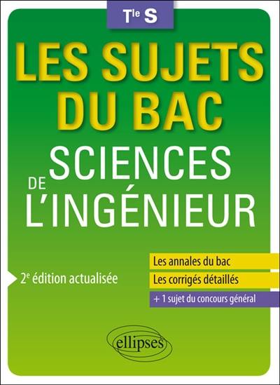 Sciences de l'ingénieur, terminale S