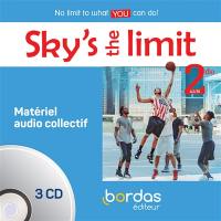 Sky's the limit : anglais 2de 2019 : matériel audio collectif