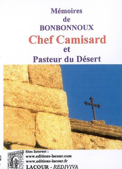 Mémoires de Bonbonnoux, chef camisard et pasteur du désert