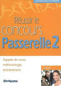 Réussir le concours Passerelle 2 : rappels de cours, méthodologie, entraînement