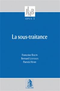 La sous-traitance