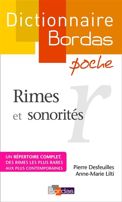 Rimes et sonorités