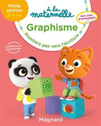 A la maternelle, graphisme, petite section, 3-4 ans : premiers pas vers l'écriture