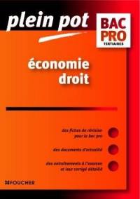 Economie, droit bac pro tertiaires