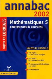 Mathématiques, S : enseignement de spécialité