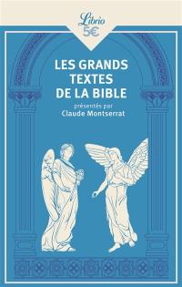 Les grands textes de la Bible