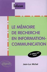 Le mémoire de recherche en information-communication