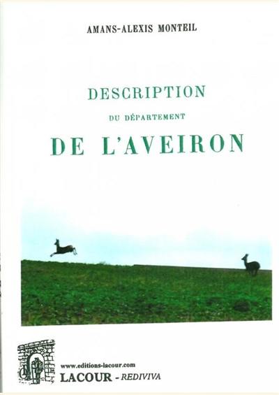 Description du département de l'Aveiron