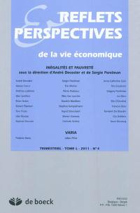 Reflets et perspectives de la vie économique, n° 4 (2011). Inégalités et pauvreté