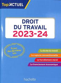 Droit du travail : 2023-2024