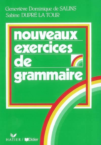 Nouveaux exercices de grammaire