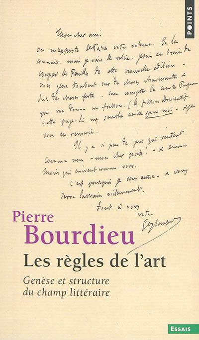 Les règles de l'art : genèse et structure du champ littéraire