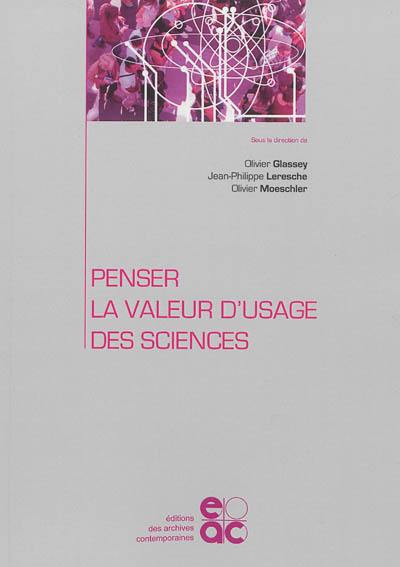 Penser la valeur d'usage des sciences