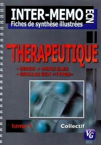 Thérapeutique. Vol. 1