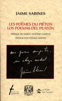 Les poèmes du piéton