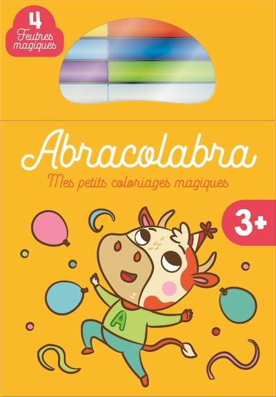 Abracolabra, 3+ : mes petits coloriages magiques : la vache