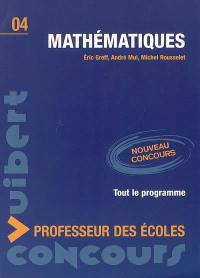 Mathématiques : nouveau concours, tout le programme