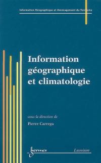 Information géographique et climatologie