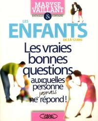 Les enfants de 3 à 12 ans