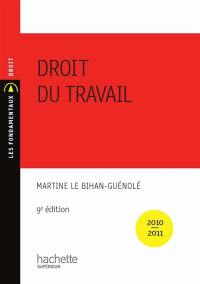 Droit du travail : 2010-2011