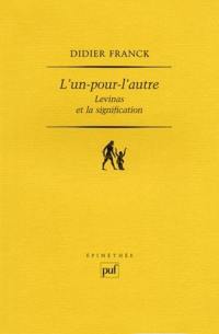 L'un-pour-l'autre : Levinas et la signification