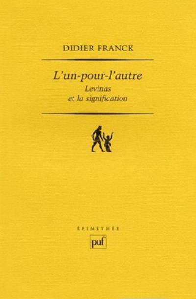 L'un-pour-l'autre : Levinas et la signification