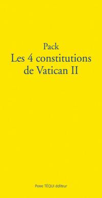 Les 4 constitutions de Vatican II : pack