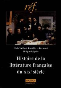 Histoire de la littérature française au XIXe siècle