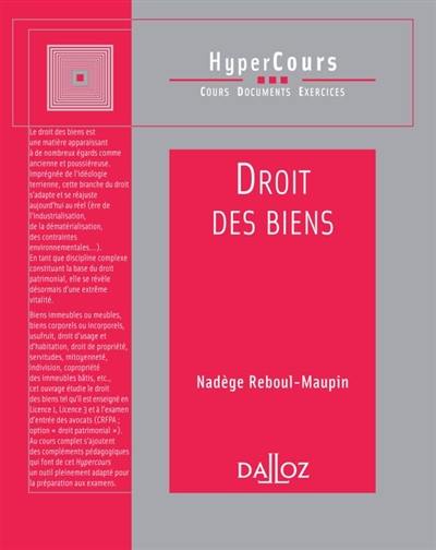 Droit des biens