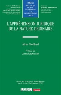 L'appréhension juridique de la nature ordinaire