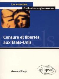 Censure et libertés aux Etats-Unis