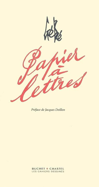 Papier à lettres