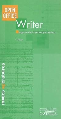 Open Office Writer : logiciel de bureautique texteur