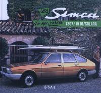 Les Simca 1307, 1510, Solara de mon père