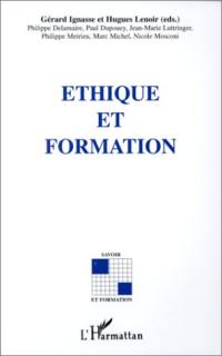 Ethique et formation