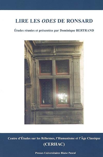 Lire les Odes de Ronsard