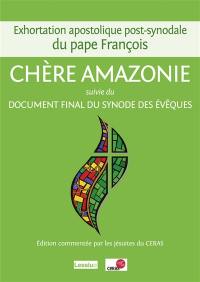 Chère Amazonie (Querida Amazonia) : exhortation apostolique post-synodale du pape François à tout le peuple de Dieu et aux personnes de bonne volonté. Document final du synode pour l'Amazonie