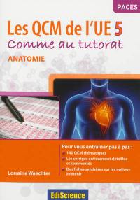 Les QCM de l'UE5 : comme au tutorat : anatomie