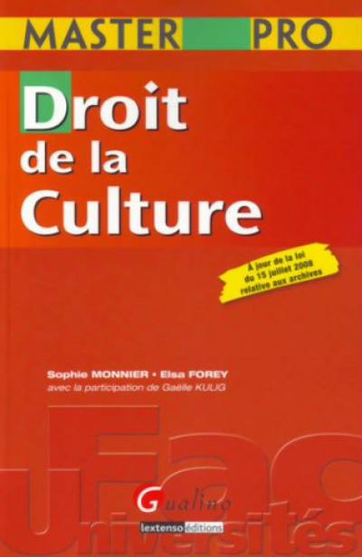 Droit de la culture