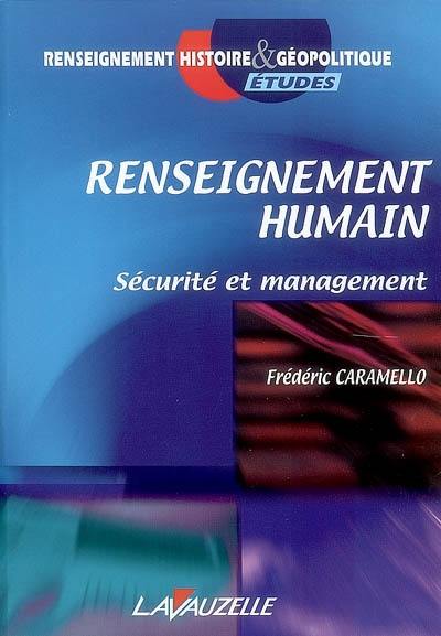 Renseignement humain : sécurité et management