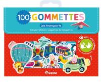 Les transports : 100 gommettes. Transport stickers. Pegatinas de transportes