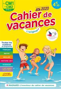 Cahier de vacances du CM1 au CM2, 9-10 ans : toutes les matières au programme : été 2020