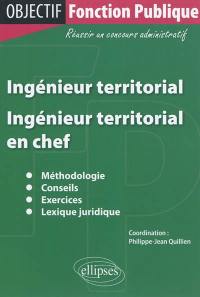 Ingénieur territorial, ingénieur territorial en chef