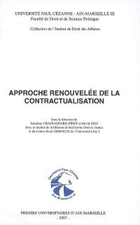 Approche renouvelée de la contractualisation