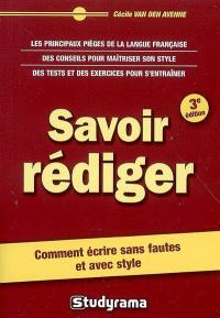 Savoir rédiger