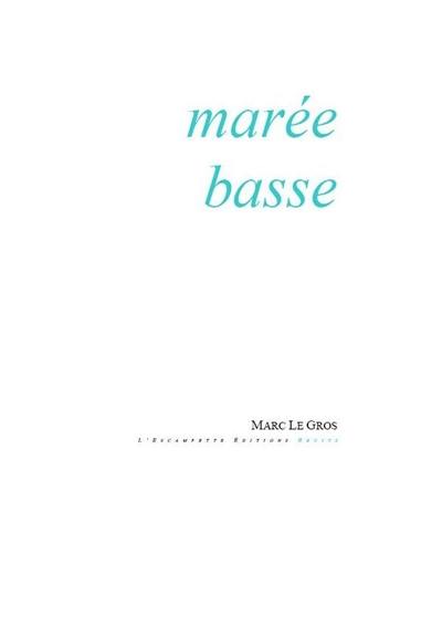 Marée basse