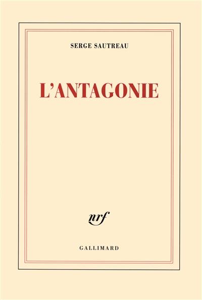 L'antagonie : journal 2007-2008