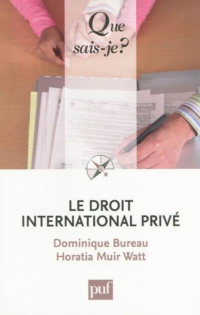 Le droit international privé